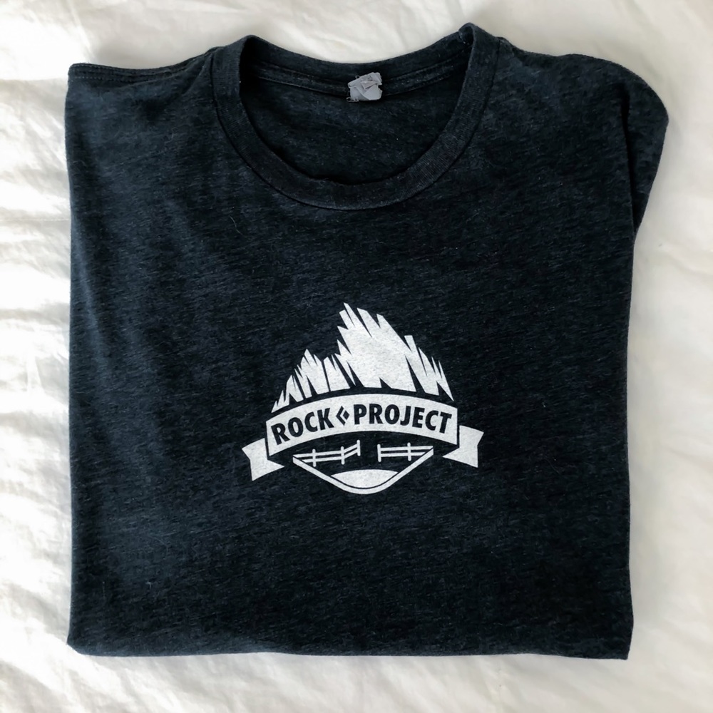 Men’s Grey Black Diamond Rock Project Tee